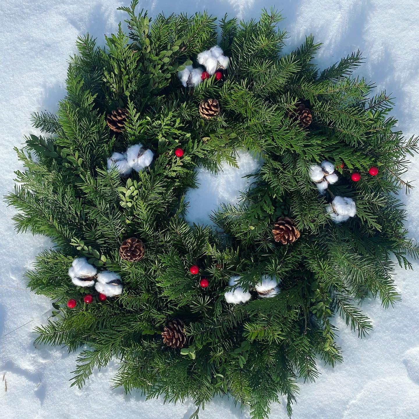 Fresh Christmas Wreath