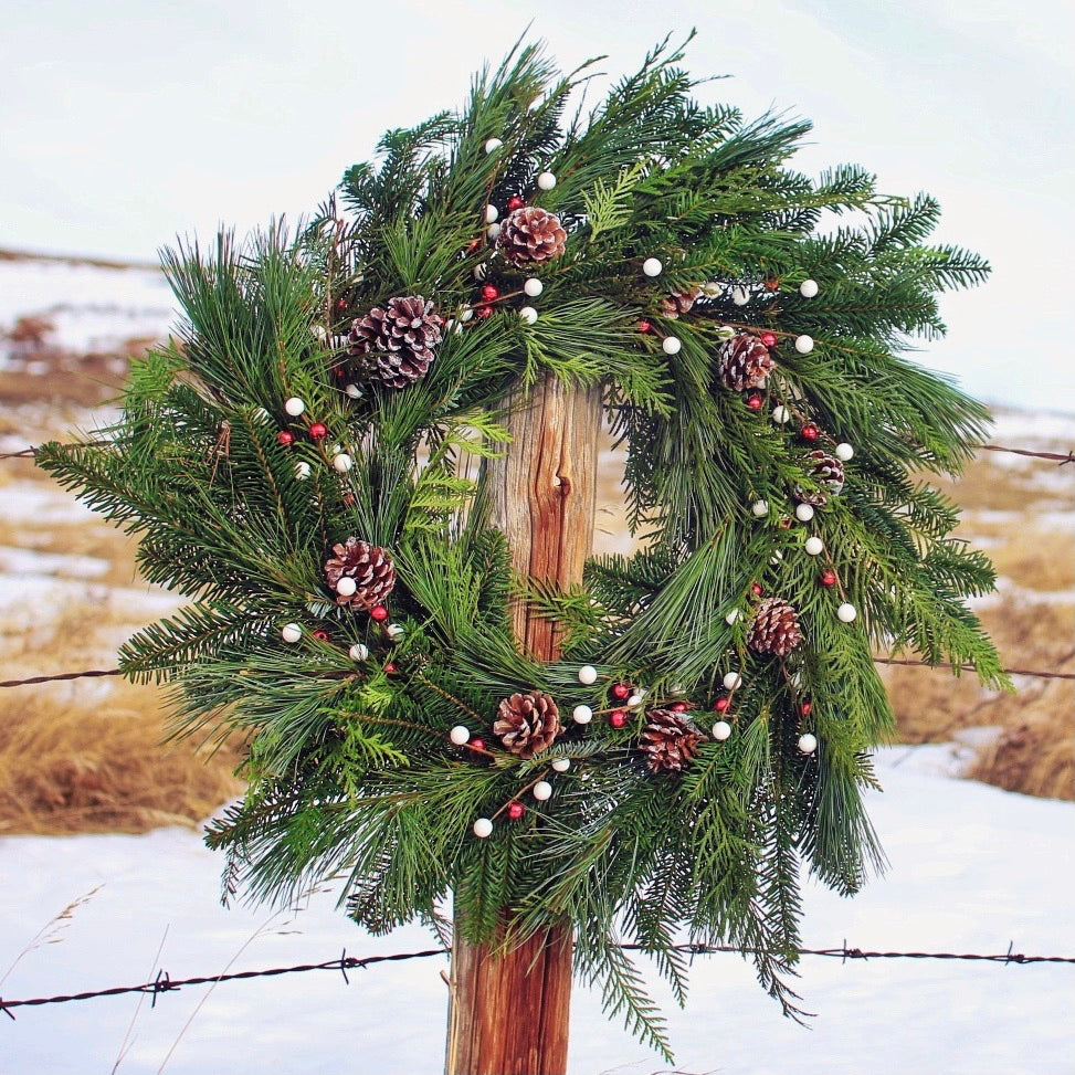 Fresh Christmas Wreath